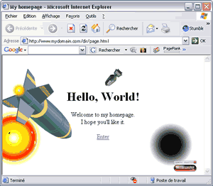 Click to view example